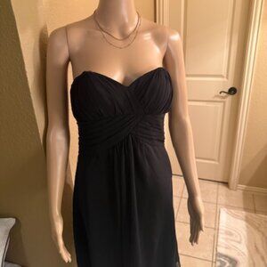 White House Black Market Cocktail Midi Dress Sz 8